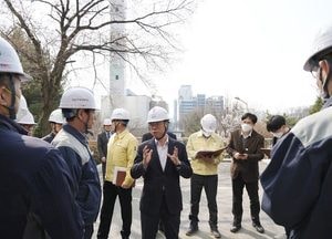 신상진 성남시장, 중대 재해 예방...환경에너지시설 방문 점검 나서