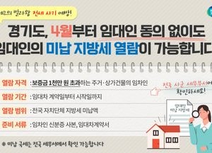경기도, ‘제2빌라왕’ 막기 위한 임대인 미납 지방세 열람 시행