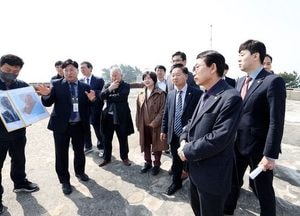 인천시의회 해양산업 클러스터·항만재개발 특별위원회, 영흥도 현장 방문 점검