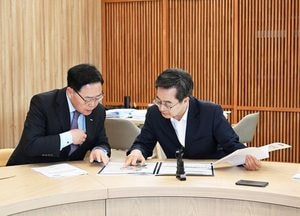 강수현 양주시장, 김동연 경기도지사 만나 ‘주요 현안사업’ 적극 지원 건의