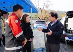주광덕 남양주시장 ‘산불 진화 작업 총력 대응’ 지시