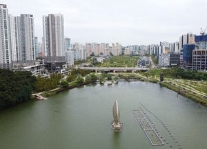 동탄호수공원서 신원미상의 남성 시신 발견