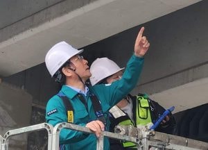 유정복 인천시장, 만석고가교 점검... “결함·이상 징후 적기에 보수·보강 중요해”