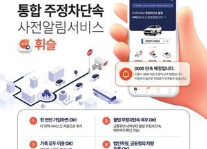 시흥시, 전국 단위 통합 주·정차단속 사전알림서비스 ‘휘슬’ 본격 운영
