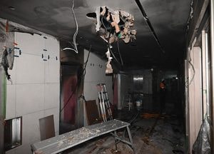 분당제생병원 신축공사장서 불, 인명피해 없어