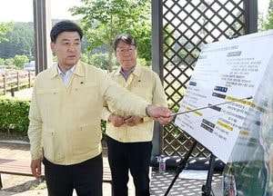 방세환 광주시장, 수해복구·투자 사업장 로드체킹 나서...현장 5개소 차례로 방문