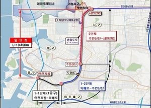 원도심 살리는 인천대로 일반화 사업 이달 말 착공...서인천 나들목까지 전체 오는 2027년 준공