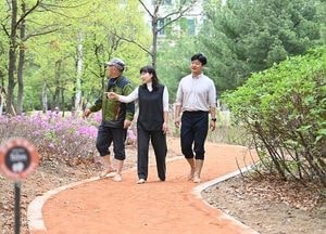 하남시, 맨발로 걷는 ‘미사한강5호공원 구산숲’ 둘레길 조성공사 착공
