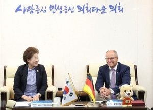 남경순 경기도의회 부의장, 독일 바이에른 주의회 위원단 접견