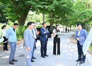 강수현 양주시장, 장흥면 일원 현안사업 점검 ‘현장서 간부회의’ 개최