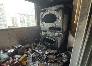 고양 일산서구 아파트서 불, 전기적 요인 추정