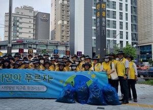 신천지 자원봉사단 서울 강서지부, 거리 정화 활동