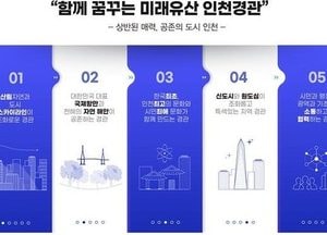 ‘함께 꿈꾸는 미래 유산’ 인천 미래경관 밑그림...인천시, 2040 인천시 경관계획 발표