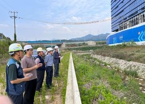 경기도, 우기 대비 택지·공공주택지구 합동점검...지적사항 100건 적발 ‘73% 조치완료’
