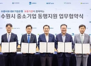 수원中企 이자부담 준다...수원시, 은행·3개 보증기관 협력, 3천억 저리 대출…기업당 최대 5억