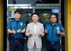김동근 의정부시장, 의정부 시민 지키는 '숨은 영웅' 만나