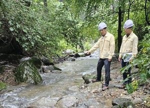 포천 국립수목원, 광릉숲 일대 산사태 위험지역 긴급 점검