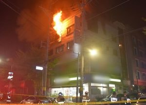 안산 상록구 상가주택서 새벽 불, 인명피해 없어