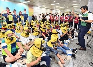 차준택 부평구청장, 을지연습 실제훈련..."민·군·경·소방서 협력체계 구축해 나갈 것”