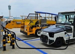 인천공항공사, 공항 최초 ‘친환경 지상조업차량’ 공용 충전 인프라 구축