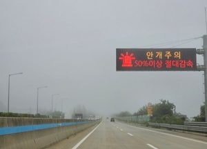 곳곳에 짙은 안개