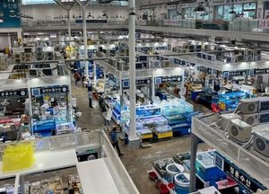 수원시 농수산물도매시장, 유통 수산물 5종 방사능 안전성 검사 ‘모두 적합’