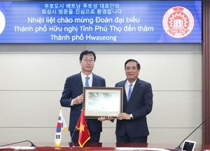 정명근 화성시장, 우호도시 베트남 푸토성 당서기와 교류 협력 활성화 논의