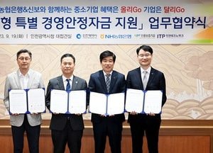 ‘추석 자금난 해갈’…인천 中企에  2000억 '단비'