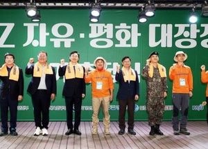 파주시 ‘DMZ 자유-평화 대장정’ 출정식…연천·철원·화천·양구·인제 등 104km 횡단