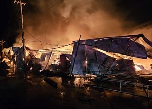 파주 조리읍 가구공장서 불, 4억6천만원 재산 피해