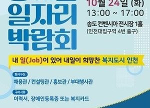 ‘인재 잡아라’… 장애인 일자리 박람회 24일 송도서 열린다