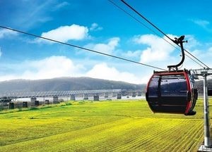 파주시, 美여자LPGA서 ‘관광자원’ 홍보…감악산 출렁다리와 마장호수 등 손꼽아