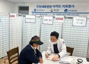 ‘1섬-1주치’…옹진군 덕적도 주민 무료 진료