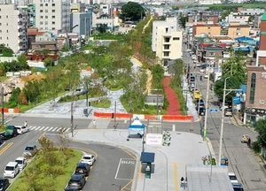 수원시, 수인선 상부공간 ‘하늘숲길’  시민에 개방