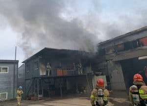김포 양택리 산업용 기계 제조공장서 불, 작업자 3명 자력 대피