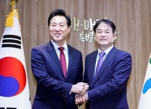 핫 이슈 ‘메가시티’...오세훈 만난 고양시장 ‘수도권 재편’ 제안