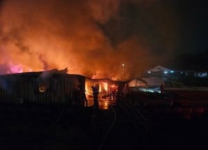 양주 가구공장서 불, 인명피해 없어