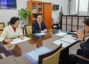이천시 굵직한 7가지 현안들 국회로... 서삼석 예산결산특별위원장 만나 현안 건의
