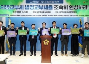 道의회 예산정책위 “지방교부세 인상해야”...지방교부세법 촉구 결의대회
