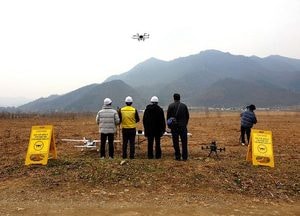 포천시, 드론 실증도시 구축사업 시연회 가져..."민·관·군 드론 산업의 최적지 노력"