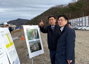 오병권 경기도 행정1부지사, 광주 종합운동장 건립사업 현장 방문