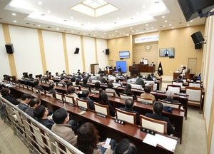 서구의회, 올해 회기일정 마무리...내년 예산안 확정