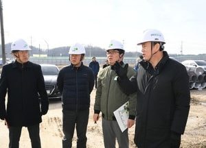 동두천시, 한국토지주택공사와 국가산단 공사 현장 ‘합동 점검’