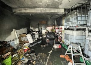 김포시 양곡리 의약품제조업체 화재로 60대 남성 다쳐
