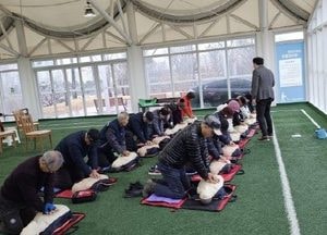 파주시, 체육시설에 ‘심장충격기’ 설치…전국 최초로 실내·실외 48개소에 배치