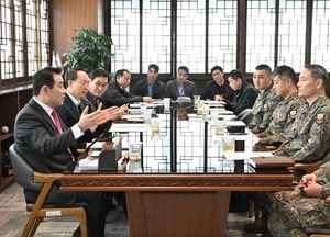 포천시, 드론작전사령부와 상생협력 방안 논의...다음달 1일 ​​​​​​​양해각서 체결