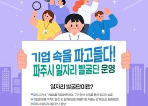 파주시, 기업 찾는 ’일자리 발굴단’ 운영…일자리 부조화 해소로 민간 일자리 창출