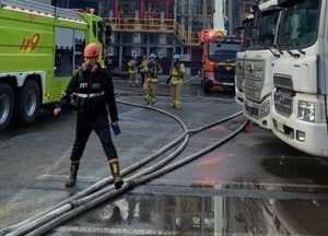안산 성곡동 폐수처리업체서 불, 50대 외부업체 작업자 사망
