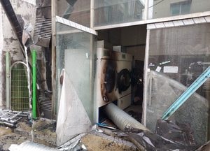 수원 파장동 빨래방서 불...인명피해 없어