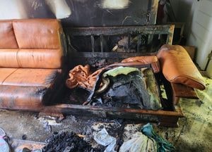 부천 오피스텔서 불, 소파 위 전기장판 과열 추정